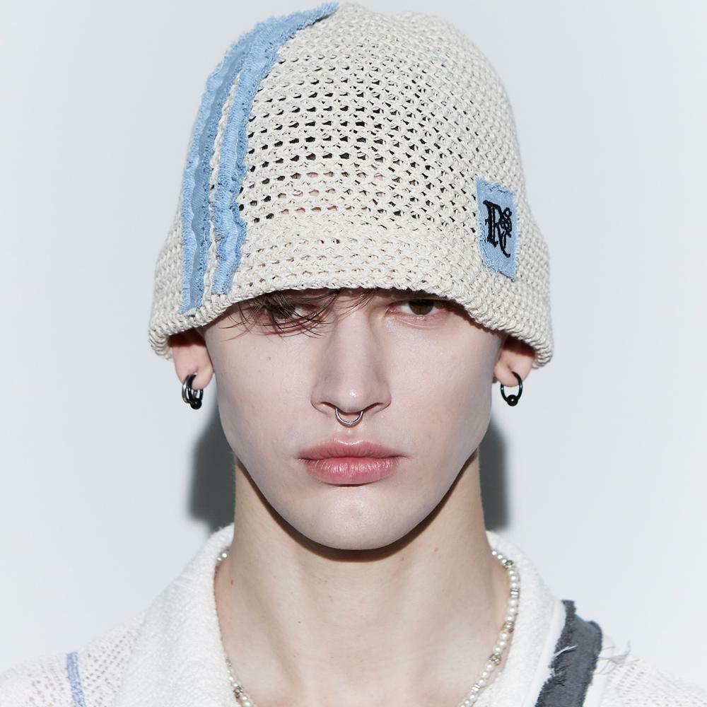 DENIM PATCHED BEANIE IVORY Deps DENIM PATCHED BEANIE IVORY Deps