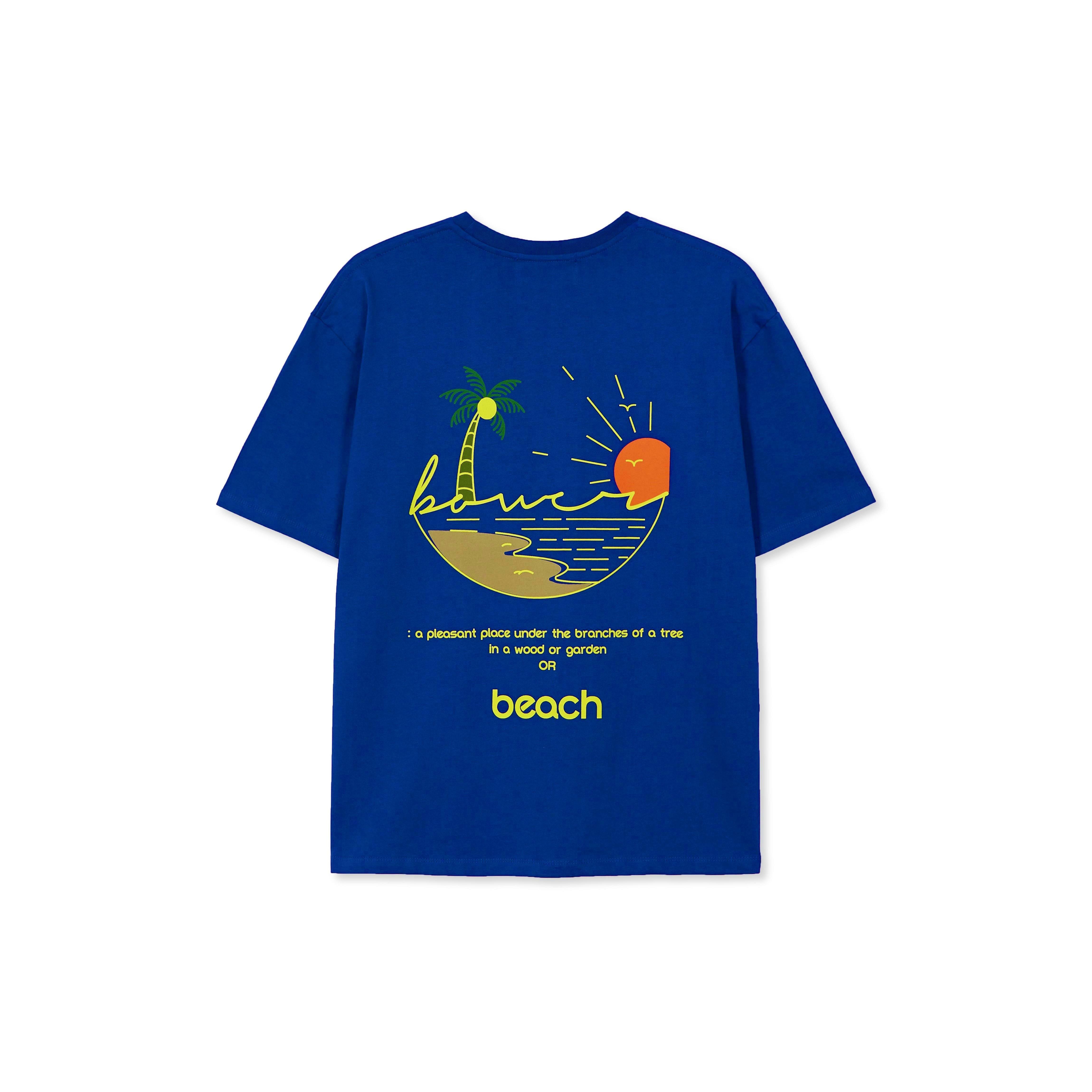 BOWER SUMMER BEACH TSHIRT blue Deps